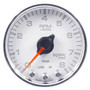 AutoMeter P33411 - 2-1/16 in. IN-DASH TACHOMETER, 0-8,000 RPM, SPEK-PRO, WHITE/CHROME