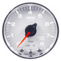 AutoMeter P33411 - 2-1/16 in. IN-DASH TACHOMETER, 0-8,000 RPM, SPEK-PRO, WHITE/CHROME