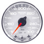 AutoMeter P34211 - 2-1/16 in. TRANSMISSION TEMPERATURE, 100-300 Fahrenheit, SPEK-PRO, WHITE/CHROME