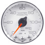 AutoMeter P34511 - 2-1/16 in. WATER PRESSURE, 0-120 PSI, SPEK-PRO, WHITE/CHROME