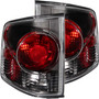 Anzo 211165 - 1995-2005 Chevrolet S-10 Taillights Dark Smoke 3D Style