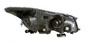 Anzo 121483 - 2008-2012 Honda Accord Projector Headlights w/ U-Bar Black