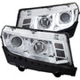 Anzo 121509 - 2014-2015 Chevrolet Camaro Projector Headlights w/ U-Bar Chrome