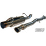 Turbo XS WS02-CBE-TI - 02-07 WRX-STi Catback Exhaust Blued Tips