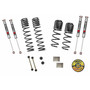 Skyjacker JL15RBPMLT - Suspension Lift Kit w/Shock 1-1.5 Inch Lift 18-19 Jeep Wrangler Unlimited Rubicon Incl. Frt. And Rear Dual Rate/Long Travel Series Coil Springs Extended Sway Bar End Links Grade 8 Mounting Hdwr M95 Monotube Shocks