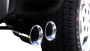 Corsa 02-07 GMC Sierra Reg. Cab/Short Bed 1500 4.8L V8 Polished Sport Cat-Back Exhaust - 14261