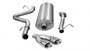 Corsa Performance 14892 - 3.0in. Cat-Back Single Side Exit with Twin 4.0in. Polished Pro-Series Tips