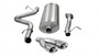Corsa Performance 14898 - 3.0in. Cat-Back Single Side Exit with Twin 4.0in. Polished Pro-Series Tips