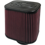 S&B KF-1000 - Air Filter For Intake Kits 75-1532, 75-1525 Oiled Cotton Cleanable Red