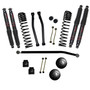 Skyjacker G350RPBLT - 2020 Jeep Gladiator JT - Rubicon Suspension Lift Kit 3.5in Fr 2in Rr w/ Black Max Shocks