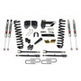 Skyjacker F176524K-M - Suspension Lift Kit w/Shock 6 Inch Lift w/Adjustable 4-Links 17-19 Ford F-250 Super Duty Incl. Front Coil Springs U-Bolts Bump Stop Spacers Radius Arms Lowering Brackets M9500 Monotube Shocks