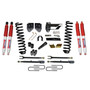 Skyjacker F176524K-H - Suspension Lift Kit w/Shock 6 Inch Lift w/Adjustable 4-Links 17-19 Ford F-250 Super Duty Incl. Front Coil Springs U-Bolts Bump Stop Spacers Upper/Lower Radius Arms Lowering Brackets Hydro 7000 Shocks