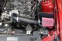 JLT CAI2-FMV6-0509 - 05-09 Ford Mustang V6 Series 2 Black Textured Cold Air Intake Kit w/Red Filter - Tune Req
