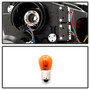 Spyder 5082046 - Volkswagen Golf / GTI 10-13 Version 3 Projector Headlights - Black PRO-YD-VG10V3R-DRL-BK