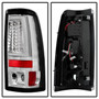 Spyder 5081902 - Chevy Silverado 1500/2500 03-06 Version 2 LED Tail Lights - Chrome ALT-YD-CS03V2-LED-C