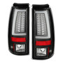 Spyder 5081919 - Chevy Silverado 1500/2500 03-06 Version 2 LED Tail Lights - Black ALT-YD-CS03V2-LED-BK