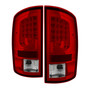 Spyder 5081971 - Dodge Ram 07-08 1500 Version 2 LED Tail Lights - Red Clear ALT-YD-DRAM06V2-LED-RC