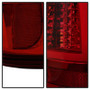 Spyder 5081889 - Chevy Silverado 1500/2500 99-02 Version 2 LED Tail Lights - Red Smoke ALT-YD-CS99V2-LED-RS
