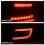 Spyder 5080776 - Audi A6 05-08 4Dr Sedan Only Light Bar LED Tail Lights Smke ALT-YD-AA605V2-LBLED-SM