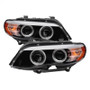 Spyder 5076748 - BMW X5 E53 2004-2006 Projector Halogen Model- DRL LED CCFL Halo Blk PRO-YD-BMWX503-CCFL-BK