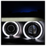 Spyder 5076748 - BMW X5 E53 2004-2006 Projector Halogen Model- DRL LED CCFL Halo Blk PRO-YD-BMWX503-CCFL-BK