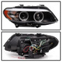 Spyder 5076748 - BMW X5 E53 2004-2006 Projector Halogen Model- DRL LED CCFL Halo Blk PRO-YD-BMWX503-CCFL-BK