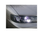 Spyder 5010698 - Honda Accord 94-97 1PC Projector Headlights LED Halo Amber Reflctr Blk PRO-YD-HA94-AM-BK