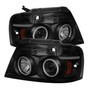 Spyder 5078834 - Ford F150 04-08 Projector Headlights V 2 CCFL Halo LED Blk Smke PRO-YD-FF15004-CCFL-G2-BSM