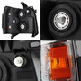 Spyder 5076984 - Xtune Chevy Silverado 07-13 Crystal Headlights Chrome HD-JH-CS07-AM-C