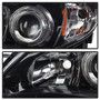 Spyder 9028281 - Xtune Subaru Impreza Wrx 08-14 Halogen Models Only Headlights Black HD-JH-SI08-AM-BK