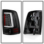 Spyder 5085931 - Dodge Ram 2013-2014 Light Bar LED Tail Lights - All Black ALT-YD-DRAM13V2-LED-BKV2