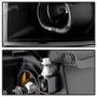 Spyder 9032189 - Xtune Chevy Silverado 1500/2500/3500 07-13 LED Halo Projector Headlights Black PRO-JH-CSIL07-CFB-BK