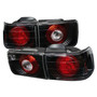 Spyder 5004093 - Honda Accord 92-93 4Dr Euro Style Tail Lights Black ALT-YD-HA92-4D-BK