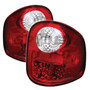 Spyder 5003423 - Ford F150 Flareside 97-03 LED Tail Lights Red Clear ALT-YD-FF15097FS-LED-RC