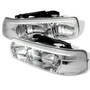 Spyder 5012487 - Chevy Silverado 1500/2500 99-02 Crystal Headlights Chrome HD-YD-CSIL99-C