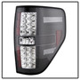 Spyder 5008374 - Ford F150 09-14 LED Tail Lights Black ALT-YD-FF15009-LED-BK