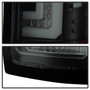 Spyder 5080707 - GMC Sierra 14-16 LED Tail Lights Black Smoke ALT-YD-GS14-LBLED-BSM
