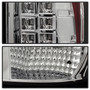 Spyder 5001078 - Chevy Avalanche 02-06 LED Tail Lights Chrome ALT-YD-CAV02-LED-C