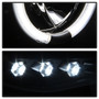 Spyder 5009951 - Dodge Ram 1500 02-05 03-05 Projector Headlights CCFL Halo LED Blk PRO-YD-DR02-CCFL-BK