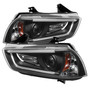 Spyder 5074201 - Dodge Charger 11-14 Projector Headlights Xenon/HID- Light DRL Blk PRO-YD-DCH11-LTDRL-HID-BK