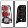 Spyder 5001603 - Cadillac Escalade SUV (Not EXT)02-06 Euro Style Tail Lights Chrome ALT-YD-CE02-C