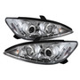 Spyder 5042781 - Toyota Camry 02-06 Projector Headlights DRL Chrome High H1 Low H1 PRO-YD-TCAM02-DRL-C