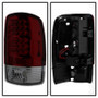 Spyder 5001559 - Chevy Suburban/Tahoe 1500/2500 00-06 LED Tail Lights Red Smoke ALT-YD-CD00-LED-RS