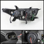 Spyder 5075055 - Toyota Highlander 11-13 Projector Headlights 3D DRL Blk PRO-YD-THLAN11-3DDRL-BK