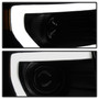 Spyder 9037252 - xTune Ford F150 Projector Headlights - Light Bar DRL - Black PRO-JH-FF15009-LBDRL-BK