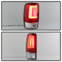 Spyder 5084163 - 00-06 Chevy Suburban 1500/2500 V2 Light Bar LED Tail Lights -Red Clr (ALT-YD-CD00V2-LBLED-RC)