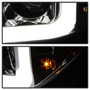 Spyder 5084651 - 07-13 Toyota Tundra V2 Light Bar DRL Projector Headlights - Chrome (PRO-YD-TTU07V2-LB-C)