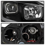 Spyder 9042966 - xTune 13-15 Nissan Sentra DRL LED Light Bar Halogen Projector Headlights - Black (PRO-JH-NS13-LB-BK)