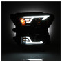 Spyder 9042935 - xTune 15-17 Ford F-150 DRL LED Light Bar Projector Headlights - Black (PRO-JH-FF15015-LB-BK)