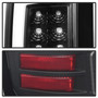 Spyder 5084743 - 07-13 GMC Sierra 1500 V2 Light Bar LED Tail Lights - Black (ALT-YD-GS07V2-LBLED-BK)